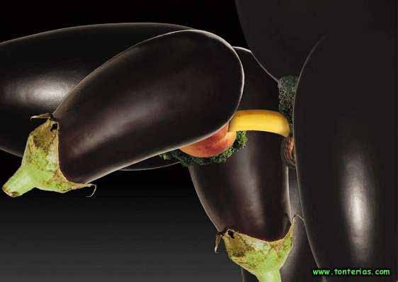 Negrona disfrutando.