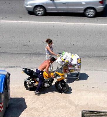 Ven, no seas tonta, que te llevo!!!