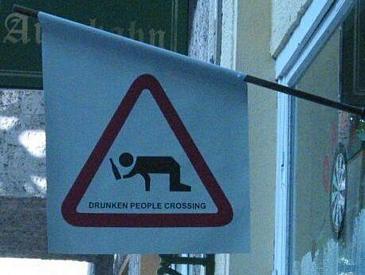 Detalle de se�al en un bar