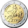 2 euros Grecia