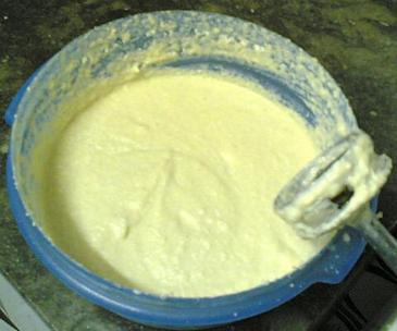 Ingredientes triturados