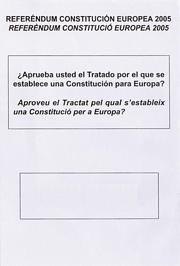 Papeleta del voto en blanco