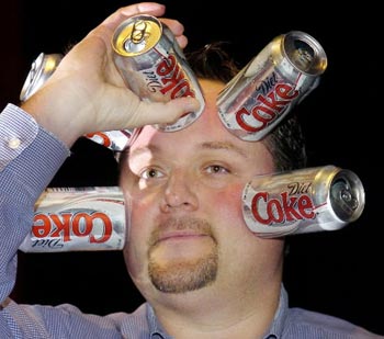 Mucha coca-cola ligth pero estoy cepoooooorro