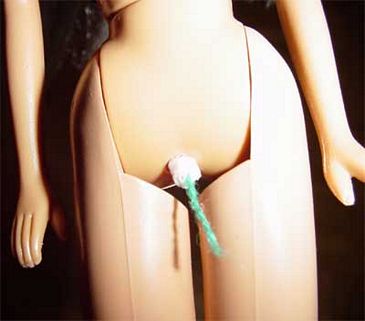 Barbie menstruaci�n